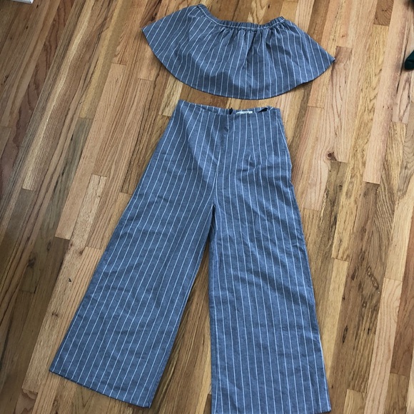 navy blue 2 piece - Picture 1 of 4